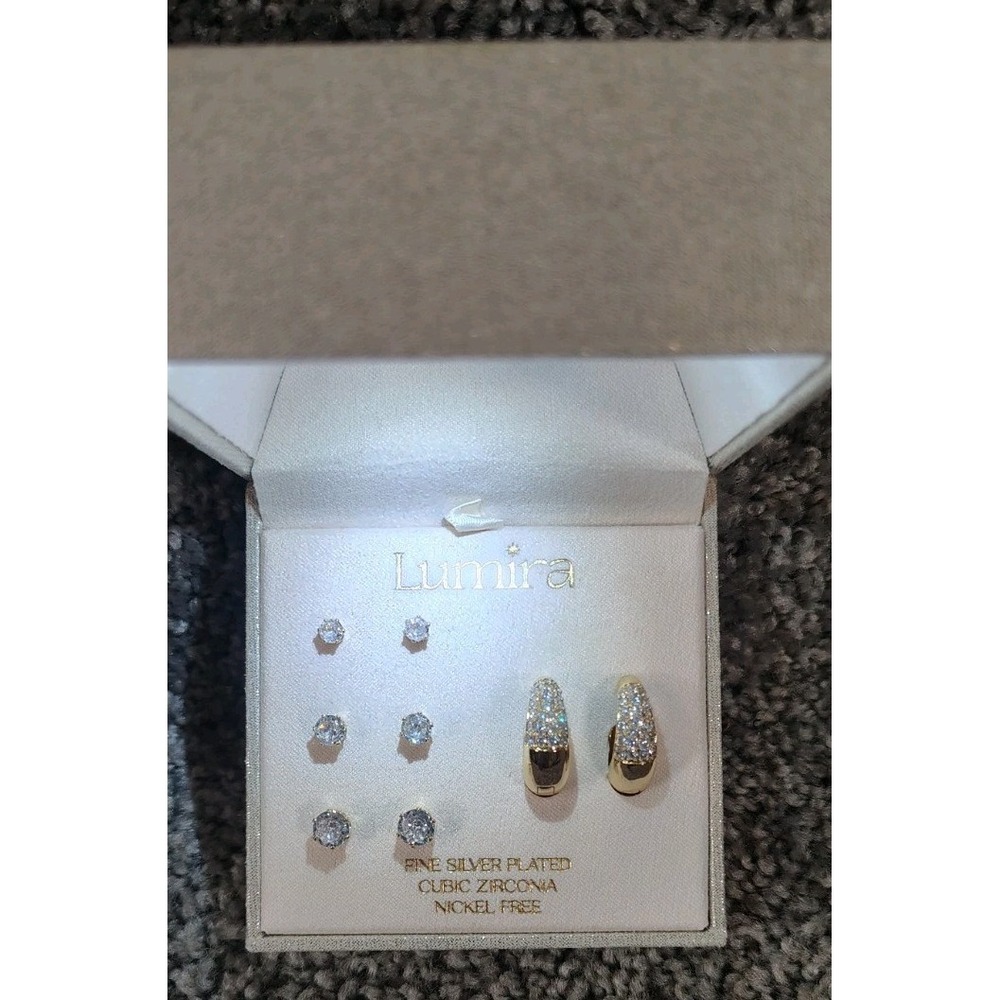Lumira Earrings Set Of 4